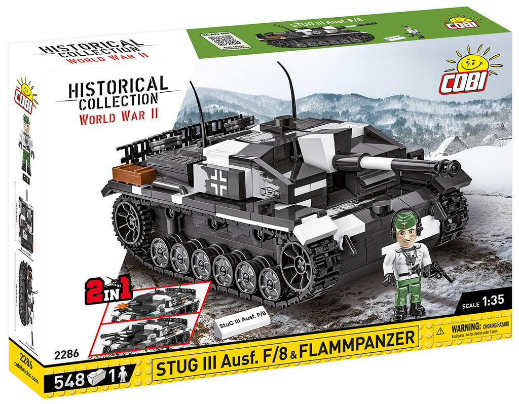 STUG III Ausf. F/8 & FlammPanzer (2-n-1) : Set #2286