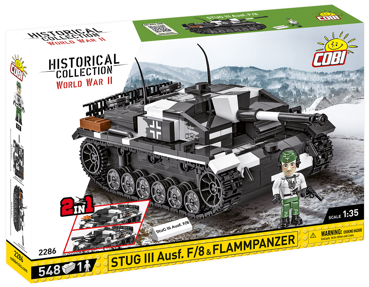 STUG III Ausf. F/8 & FlammPanzer (2-n-1) : Set #2286