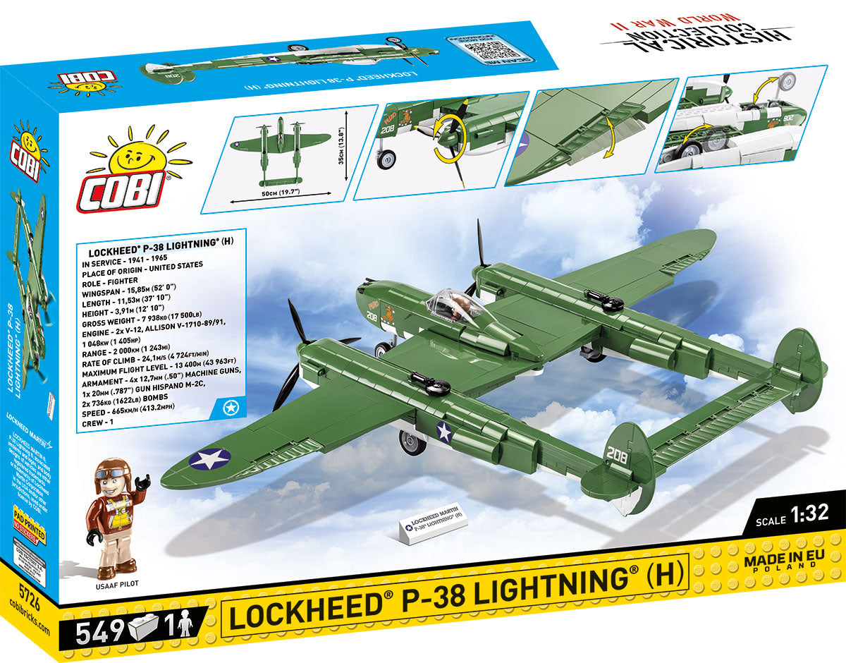 COBI Lockheed P-38 Lightning (H) Set #5726