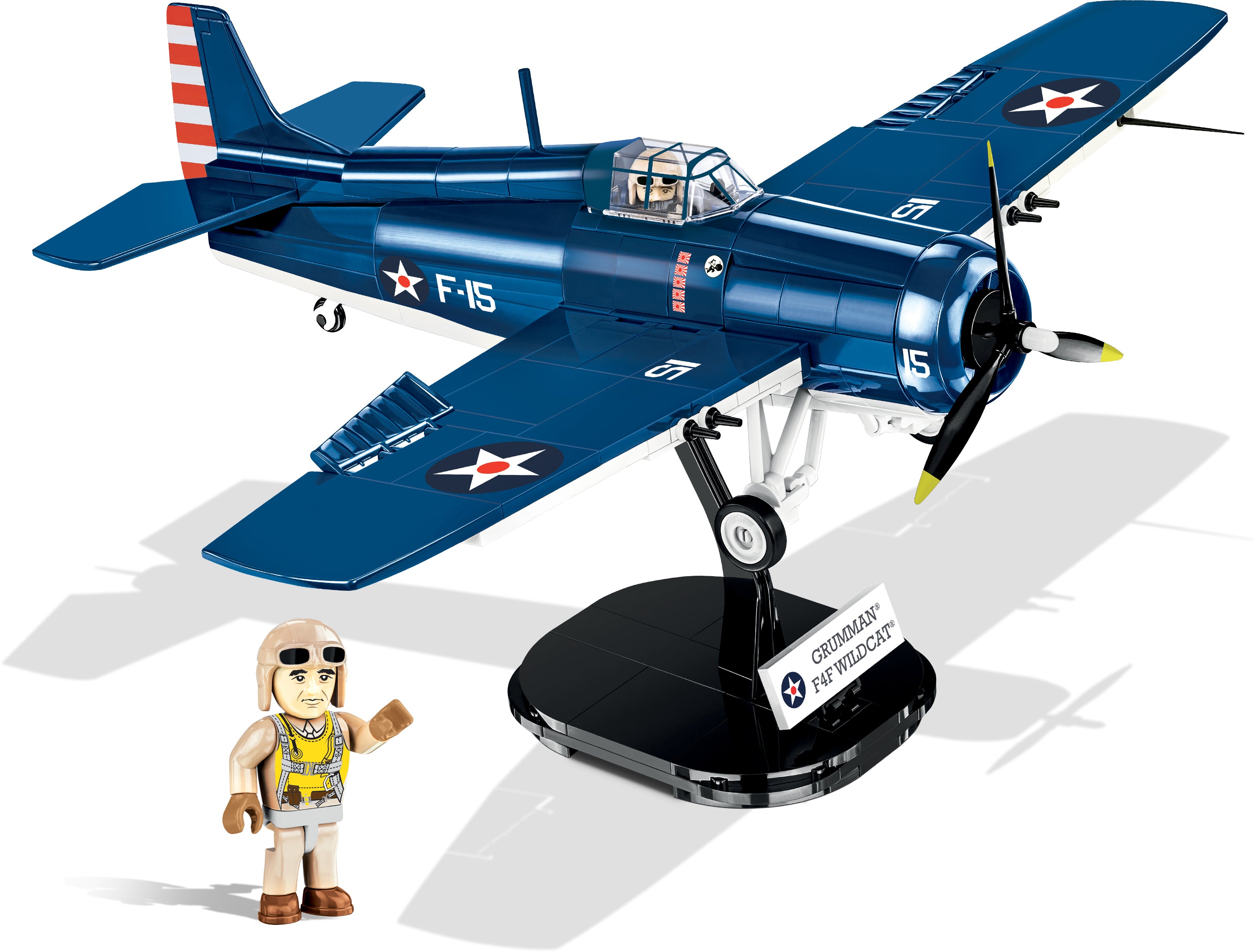 COBI F4F Northrop Grumman Wildcat Fighter: Set #5731