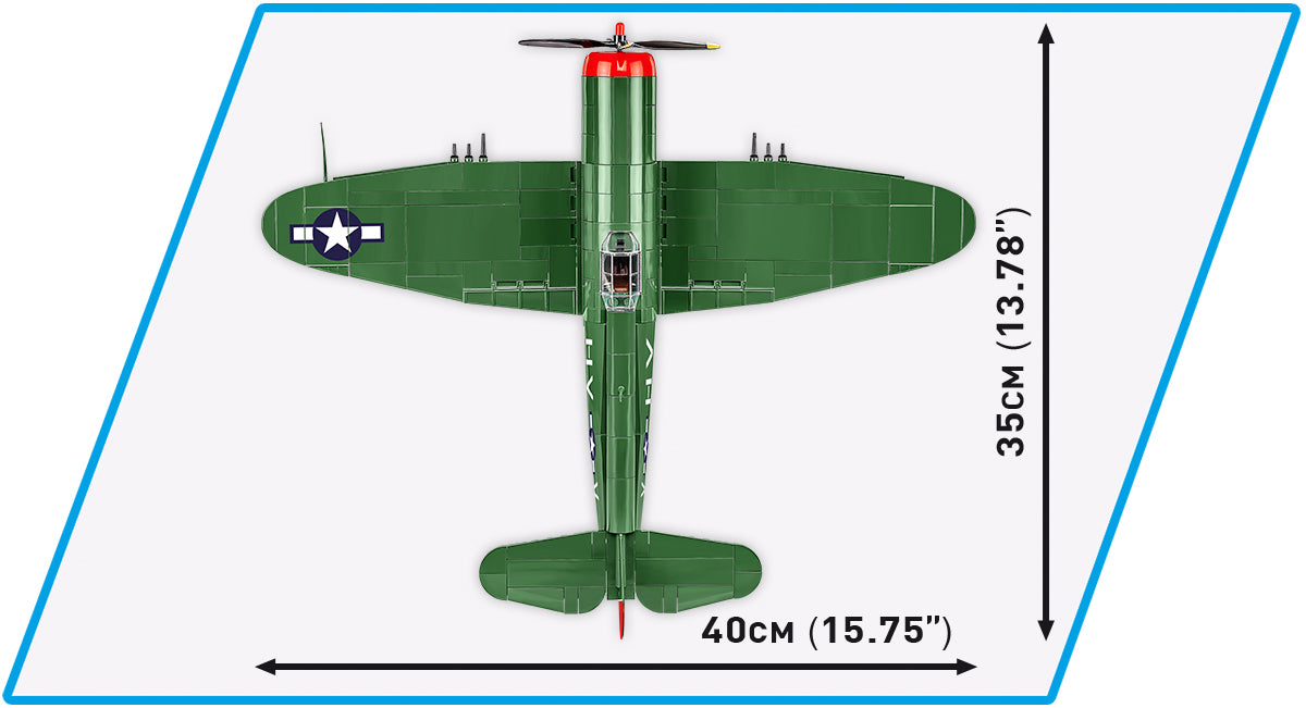 COBI P-47 Thunderbolt Plane: Set #5737