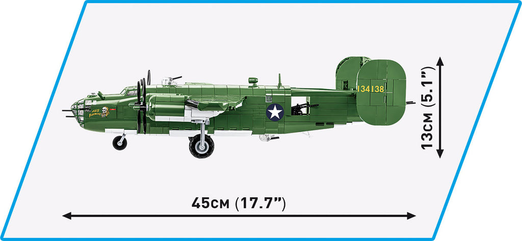 Side view image of COBI Block B-24 #579