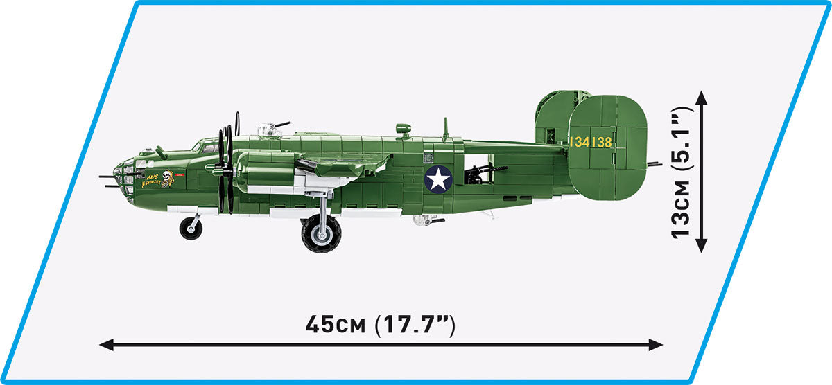 Side view image of COBI Block B-24 #579