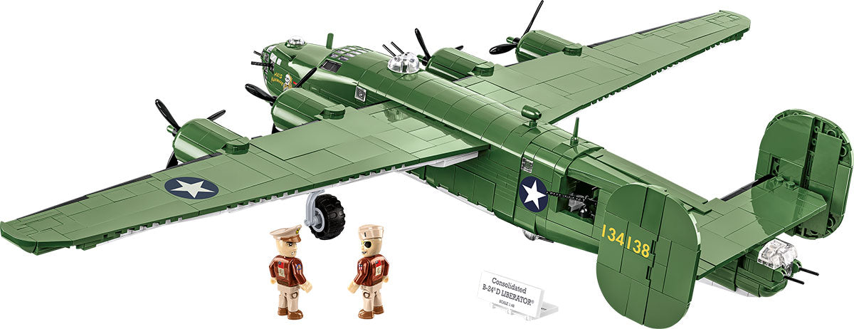 Image of COBI B-24 Liberator 5739 with crew
