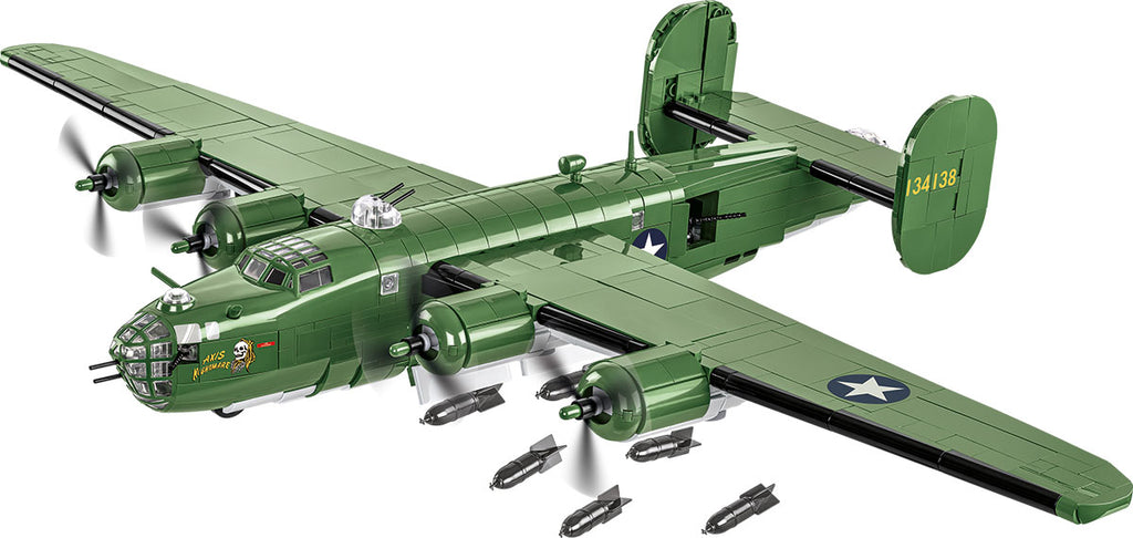 Image of COBI B-24 #5739 dropping bomb load