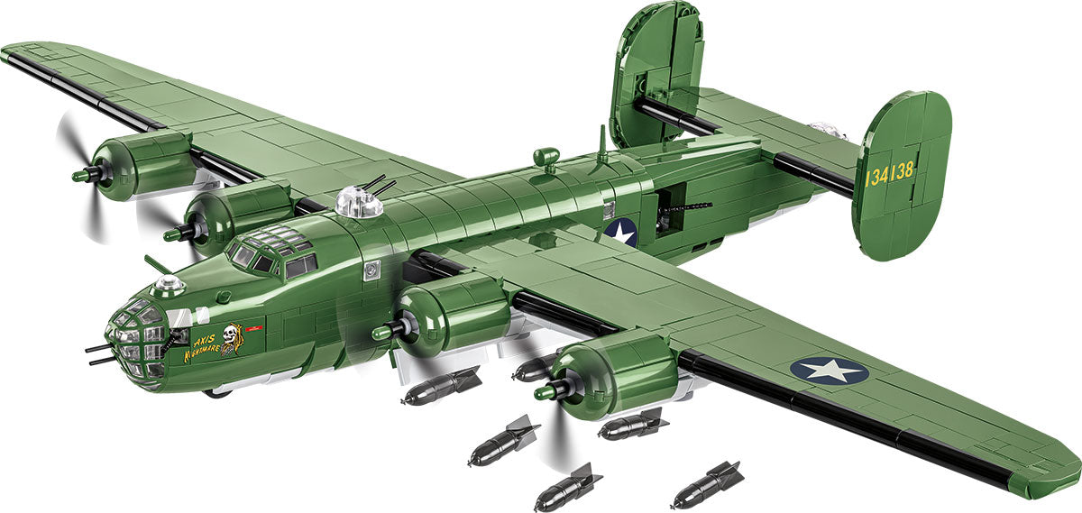 Image of COBI B-24 #5739 dropping bomb load