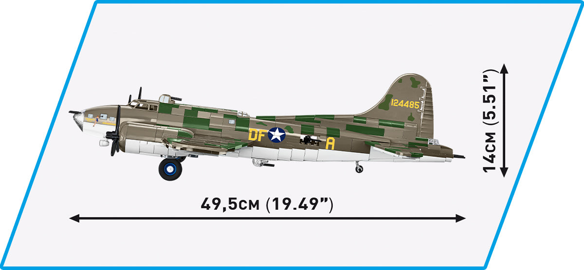 COBI Executive Edition Boeing B-17F Flying Fortress "Memphis Belle" Set #5749