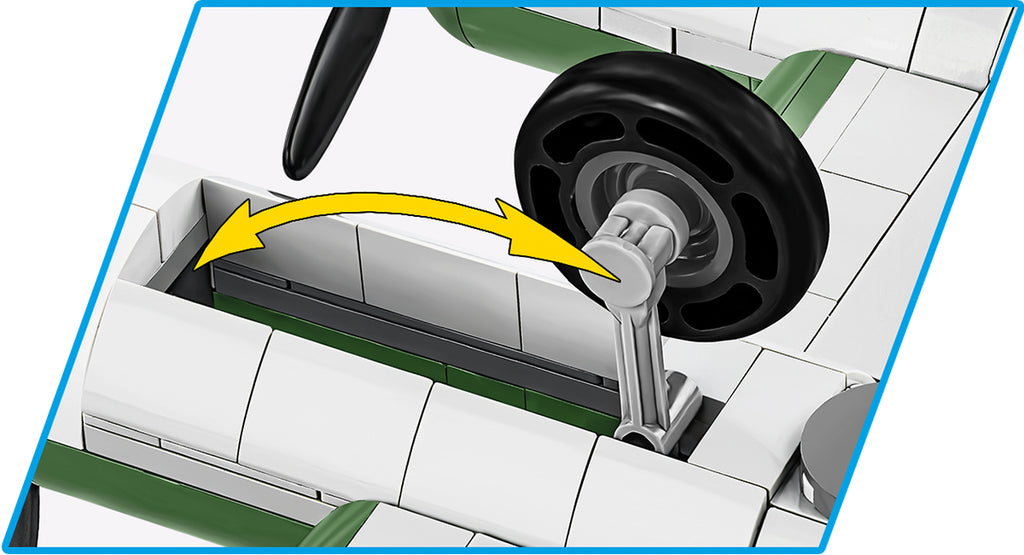 COBI B-17 landing gear