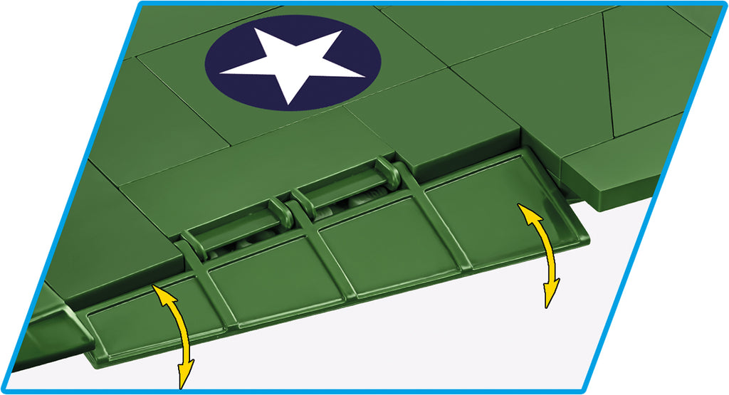 Image of COBI B-17 flight controls