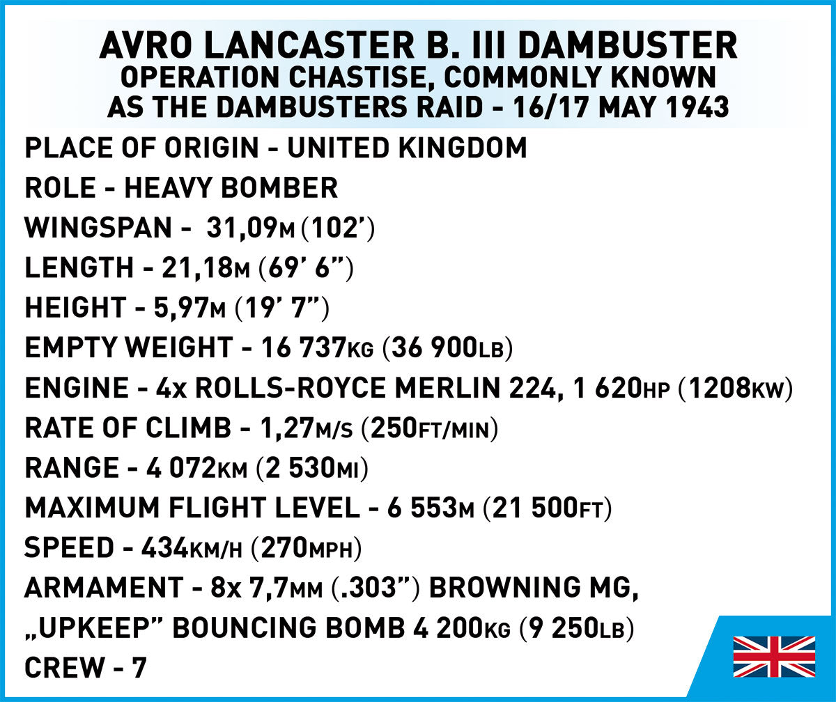 Lancaster 5758 technical specifications