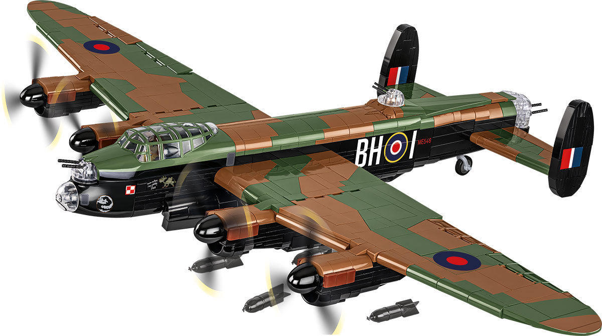 Image of COBI Lancaster 5759 dropping bombs