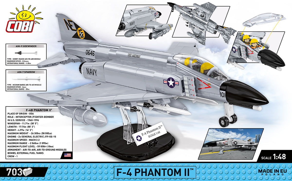 F-4 Phantom II Jet Fighter: COBI #5897