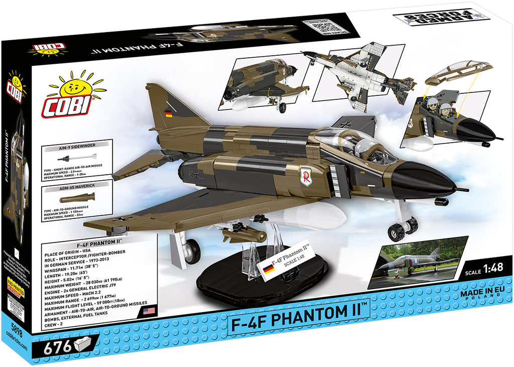 COBI F-4F Phantom II Jet Fighter: Set #5898