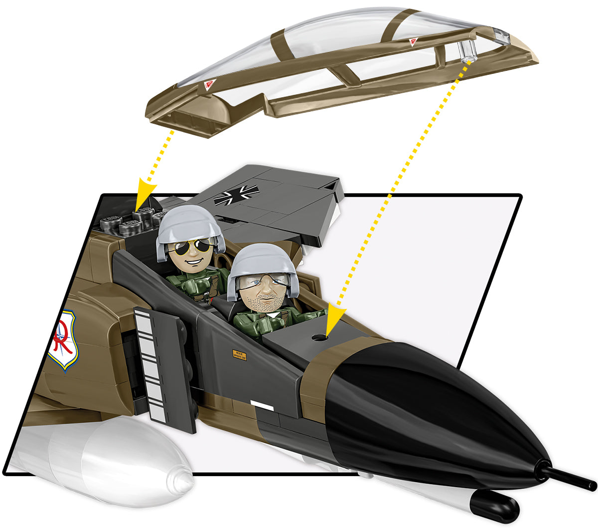 COBI F-4F Phantom II Jet Fighter: Set #5898