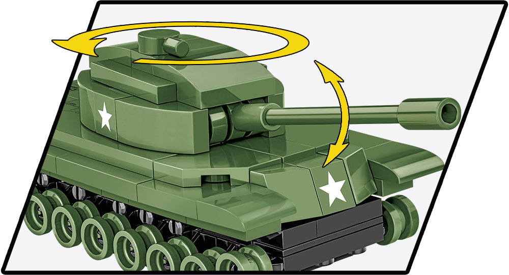 COBI Patton M48 Tank 1:72 Scale: Set #3104